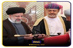 هدیه گرانقیمت سلطان هیثم به رئیسی +فیلم