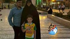 الهام چرخنده به ایران برگشت +عکس