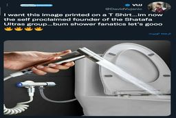 ذوق‌‌‌ شدید تماشاگر خارجی از دیدن توالت‌های قطر! + عکس