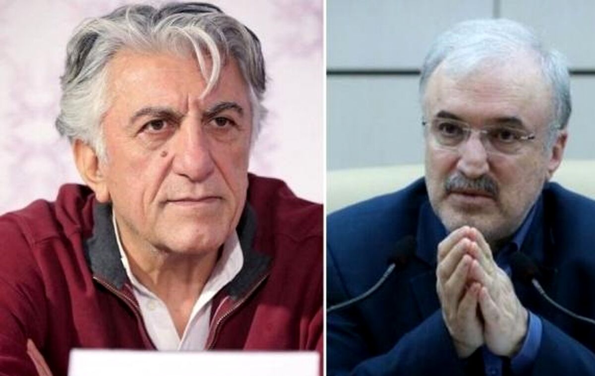 واکنش تند رضا کیانیان به وزیر بهداشت!کاسه صبرمان لبریز شد!+فیلم لو رفته