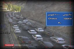 آغاز ترافیک عجیب در جاده‌های شمالی +عکس