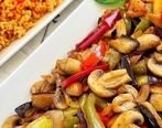 یه غذای ارزان و سریع برای ناهار | غذایی لذیذ و سبک؛ خوراک قارچ