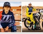 شگفتانه دختر ایرانی در  موتورسواری جهان! + عکس 