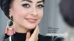 حرکت دور از شان نفیسه روشن با ناخن های ترسناک+عکس