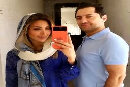 شیک پوشی همسر بهرام رادان سلبریتی ها را عصبانی کرد | بهرام رادان غیرتی شد +عکس
