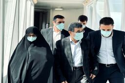 بازدید احمدی نژاد از غرفه اسراییل در نمایشگاه اکسپو دبی!؟ +عکس جنجالی