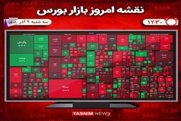بورس امروز هم قرمزپوش شد 