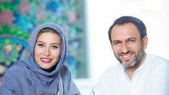 جشن تولد فریبا نادری در رستورانی در خارج از کشور با مهمانان آشنا | لباس تولد شوکه کننده فریبا نادری  +عکس