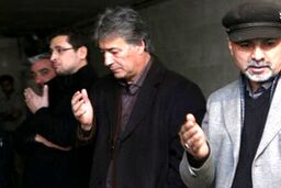  ناصر حجازی در مراسم عزاداری محرم + عکس