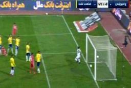 شوت مهدی عبدی گل شد؟ / تصویر جنجالی