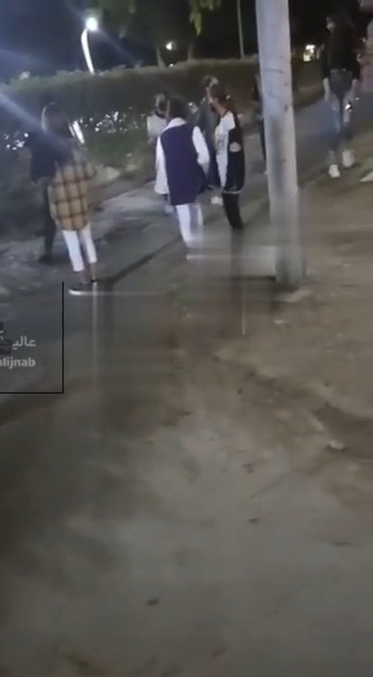 تصاویر هولناک قمه کشی دختران نوجوان در پارکی در بوشهر | دختران در پارک به جان هم افتادند + فیلم جنجالی +18