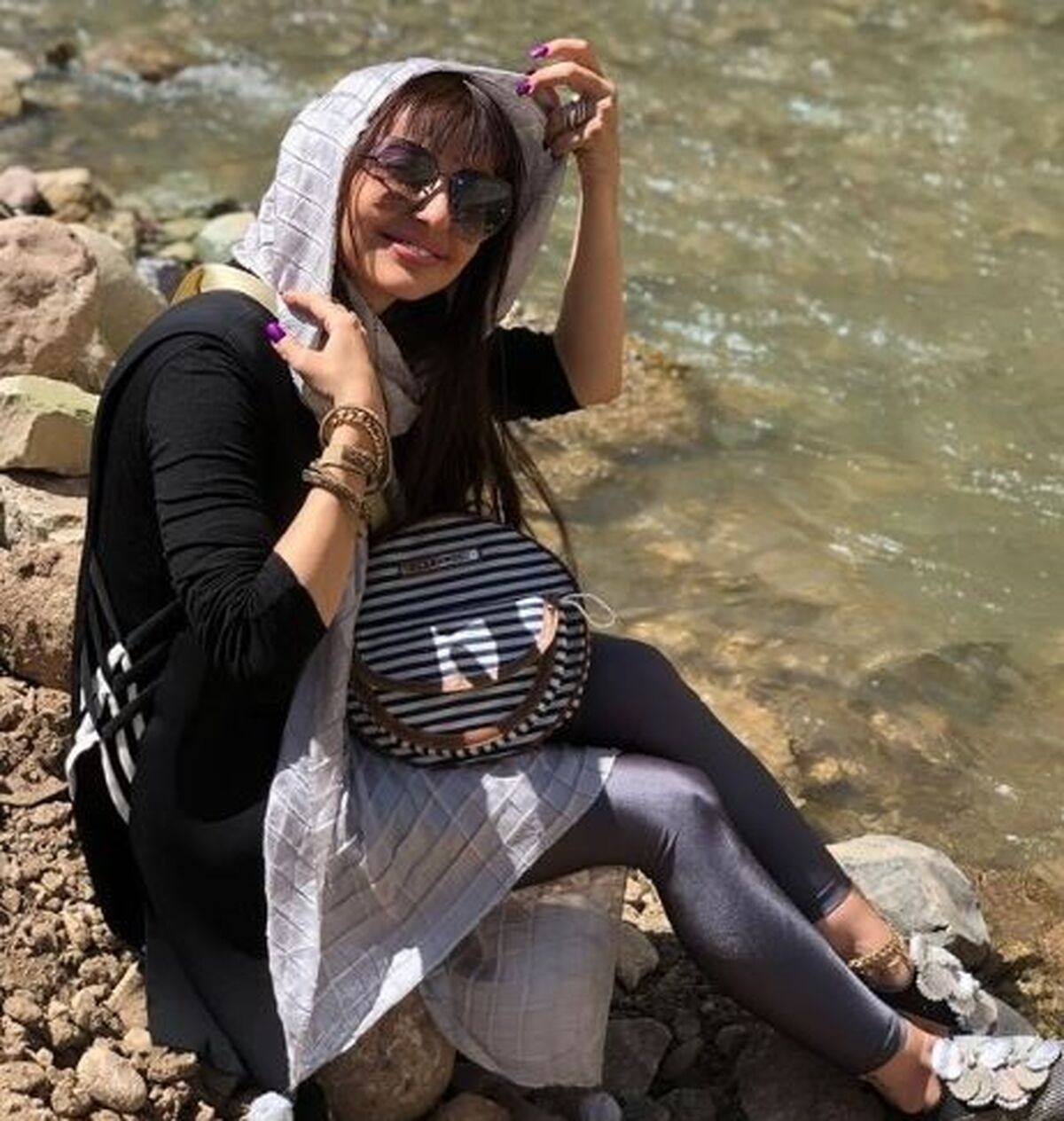عکس لو رفته از حنابندان نفیسه روشن در ازدواج دوم/حلقه میلیاردی که همسر دوم خانم بازیگر برایش خرید! +عکس