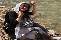 تیپ خارجکی نفیسه روشن در وین شهر مورد علاقه اش +عکس