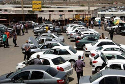 پارکینگی از خودروهای صفر بدون پلاک در غرب تهران!