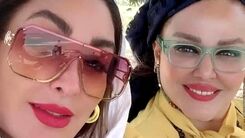 بهاره رهنما در یک کافه با پوشش عربی دیده شد | گردش های لاکچری دوران مجردی بهاره رهنما +عکس
