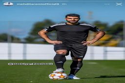 عکس لو رفته از مهدی طارمی و رفیقش در پارتی لاکچری