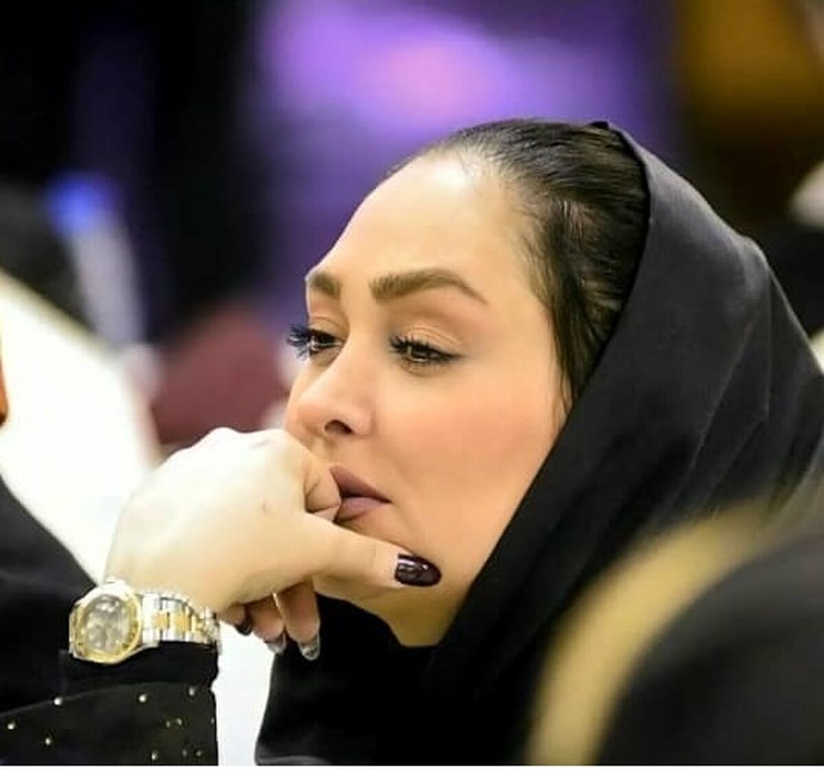 فوتوشاپ ضایع الهام حمیدی در عکس جدیدش| الهام حمیدی خودش را سوژه کرد!+عکس
